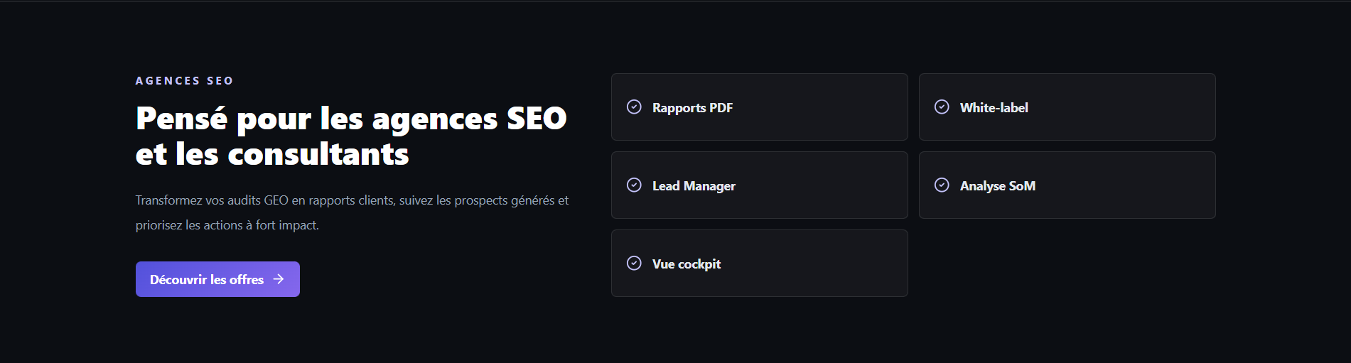 Geo Pilot — Comment ça marche